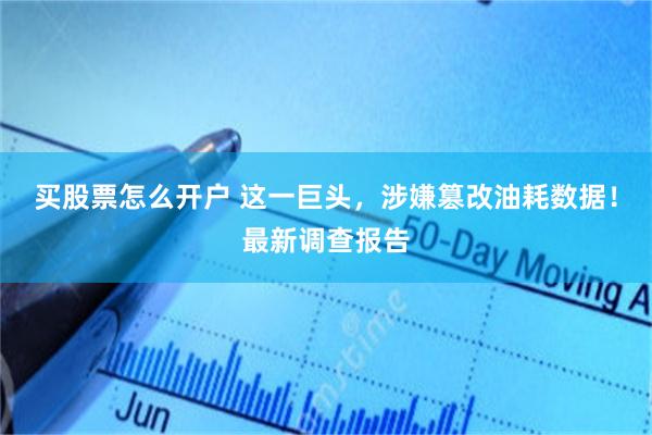 买股票怎么开户 这一巨头，涉嫌篡改油耗数据！最新调查报告