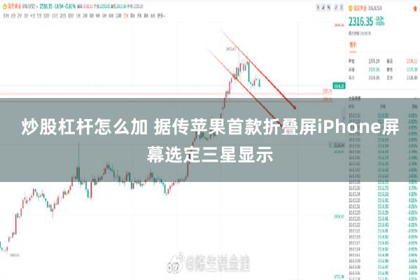 炒股杠杆怎么加 据传苹果首款折叠屏iPhone屏幕选定三星显示
