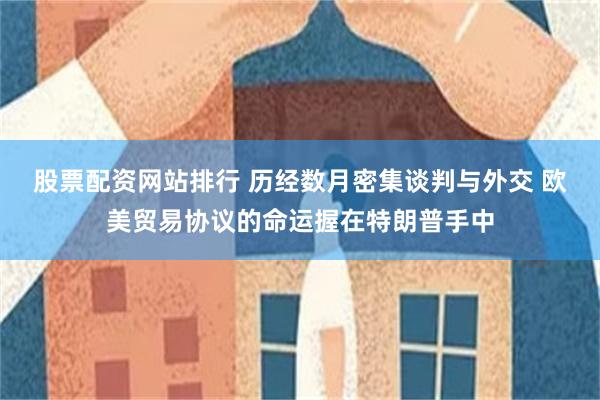股票配资网站排行 历经数月密集谈判与外交 欧美贸易协议的命运握在特朗普手中
