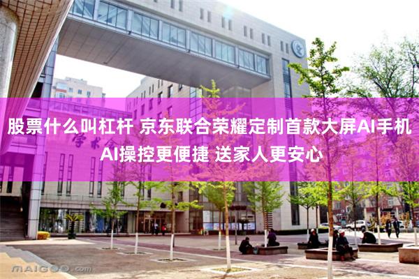 股票什么叫杠杆 京东联合荣耀定制首款大屏AI手机 AI操控更便捷 送家人更安心