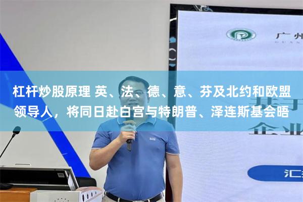 杠杆炒股原理 英、法、德、意、芬及北约和欧盟领导人，将同日赴白宫与特朗普、泽连斯基会晤